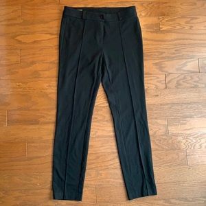 Basler Stretch Black Pants Slim Tapered Fit Minimalist Neutral Legging Size 8